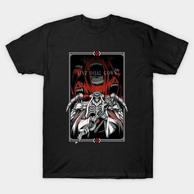 Overlord - Ainz Ooal Gown T-Shirt by witart.id